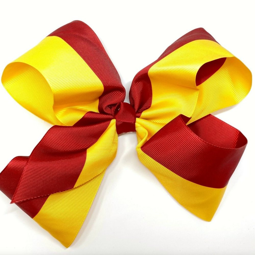 Exclusive USC 8" Jumbo Handmade HairBow Alligator